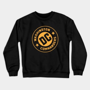 Washington DC Commanders 2 by Buck Tee Crewneck Sweatshirt